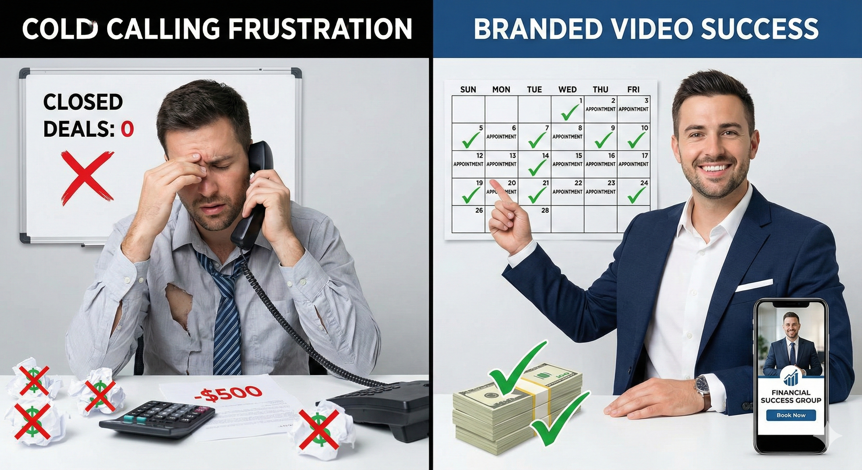 Comparison: Buying leads vs branded lead system