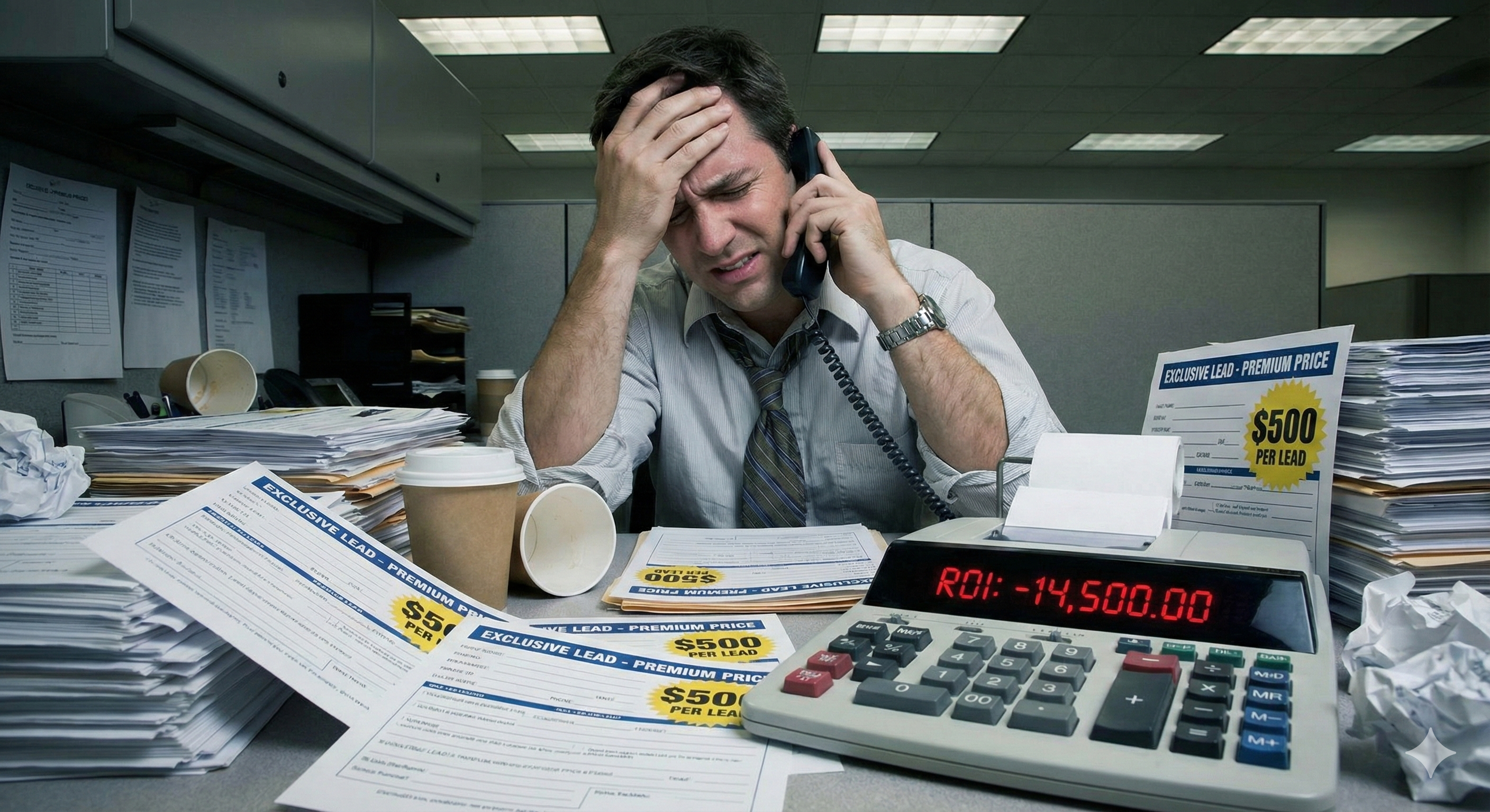 Insurance agent frustrated with expensive exclusive leads that don't convert
